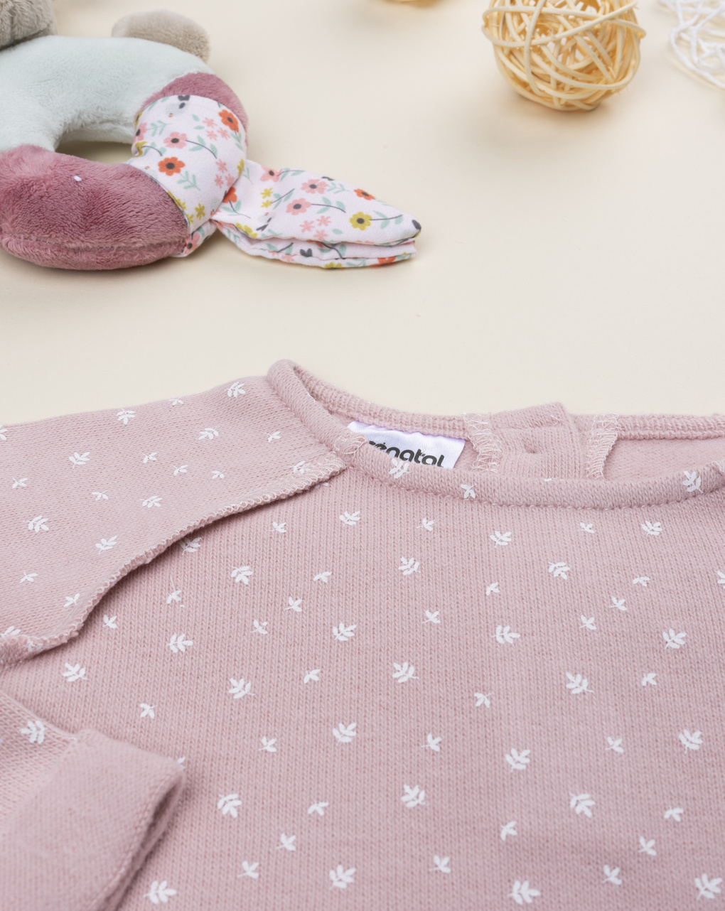 Maglia bimba rosa cuori allover