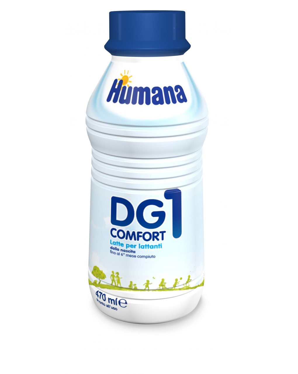 Latte dg comfort 1 liquido 470ml - humana