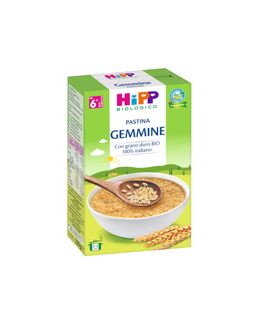 Pastina gemmine 320g - hipp