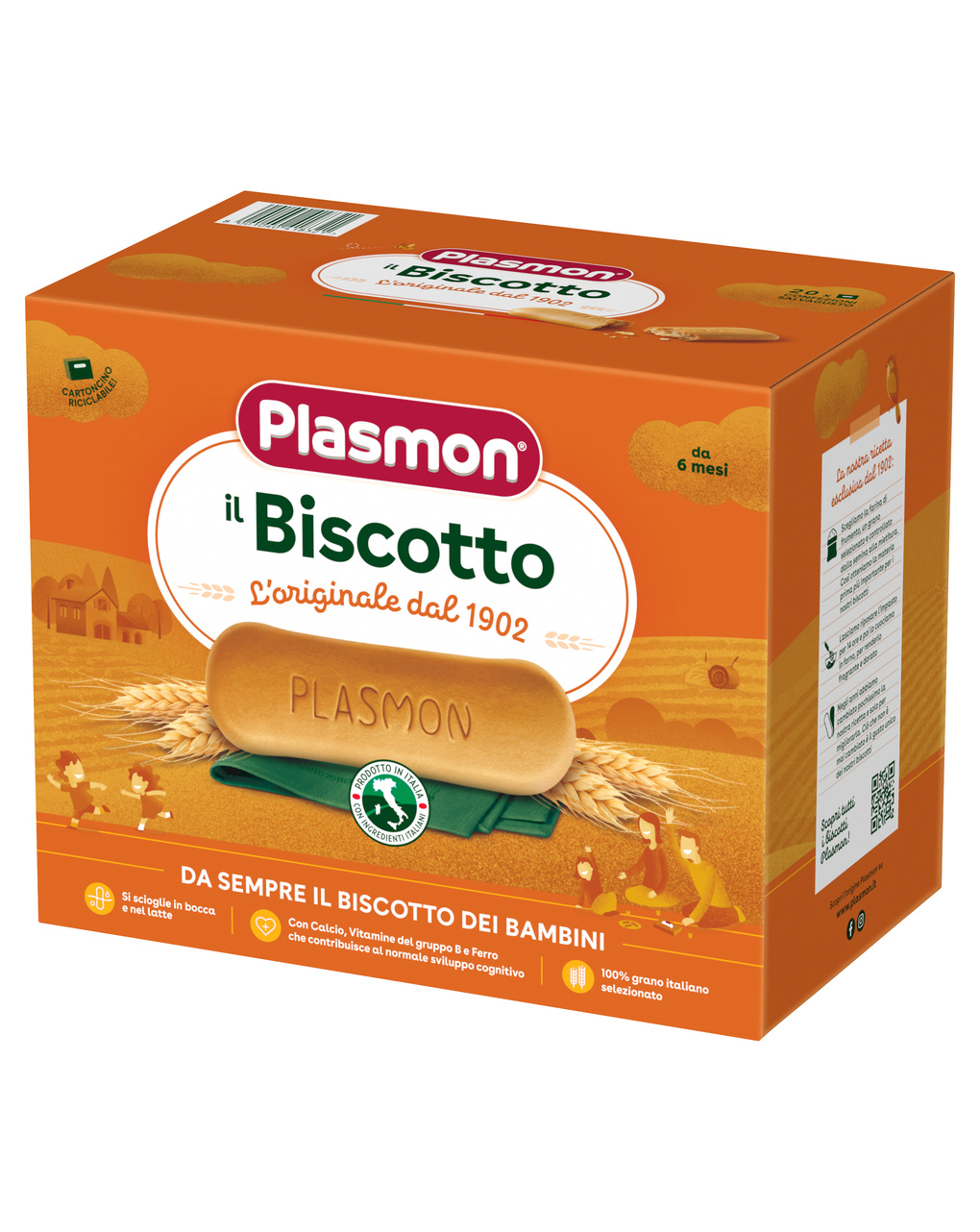Biscotto plasmon 1200g - plasmon