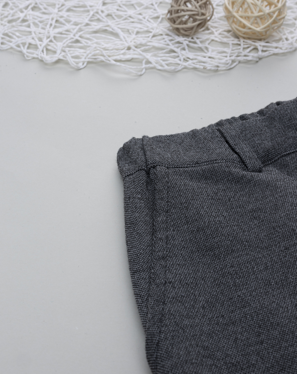 Pantalone bambino grigio elegant