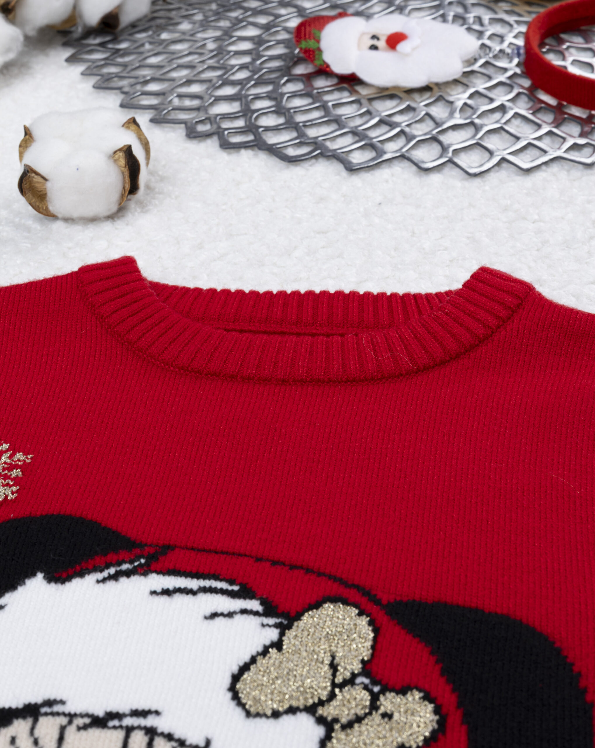 Maglione bimba natale minnie