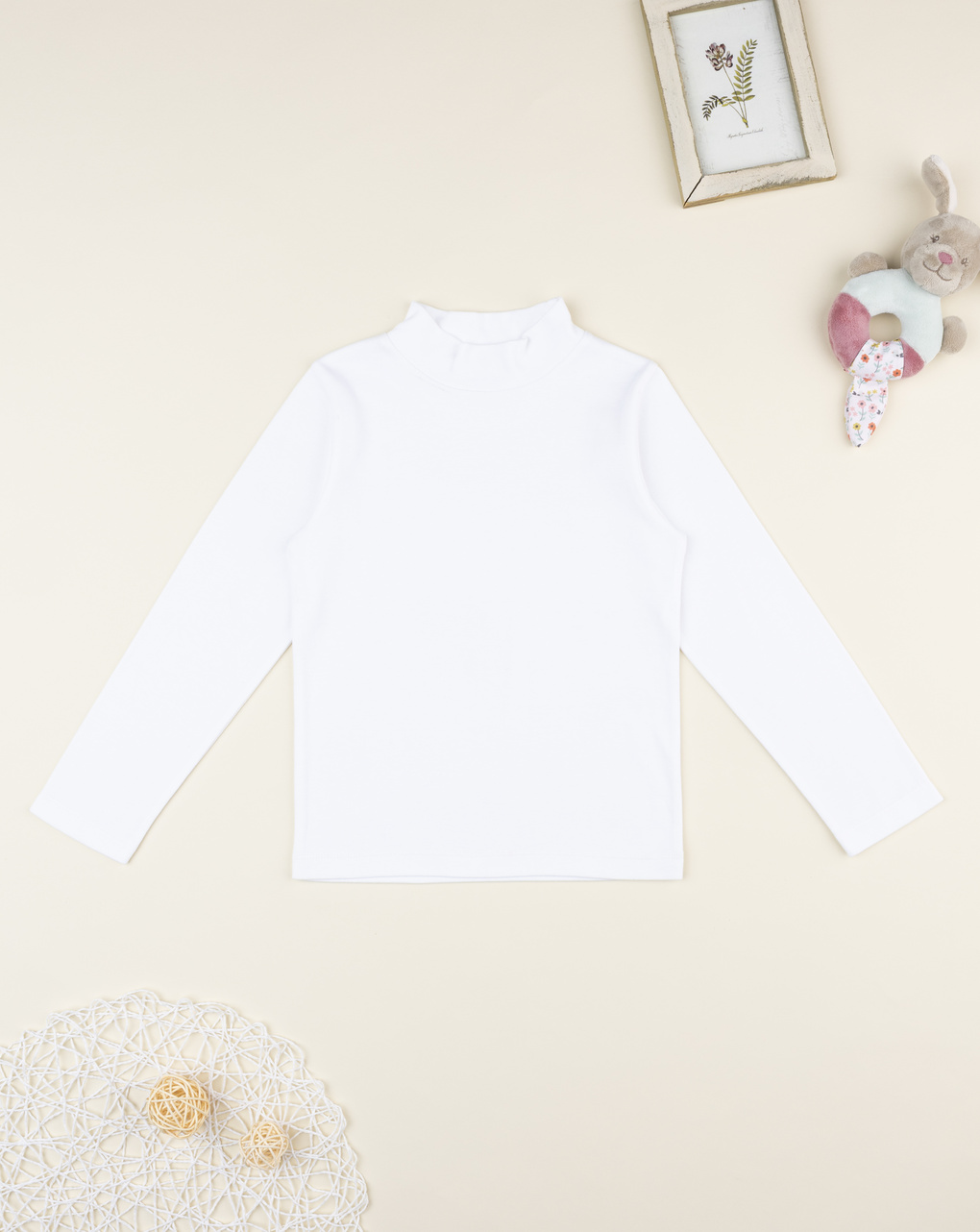 Lupetto bimbo bianco