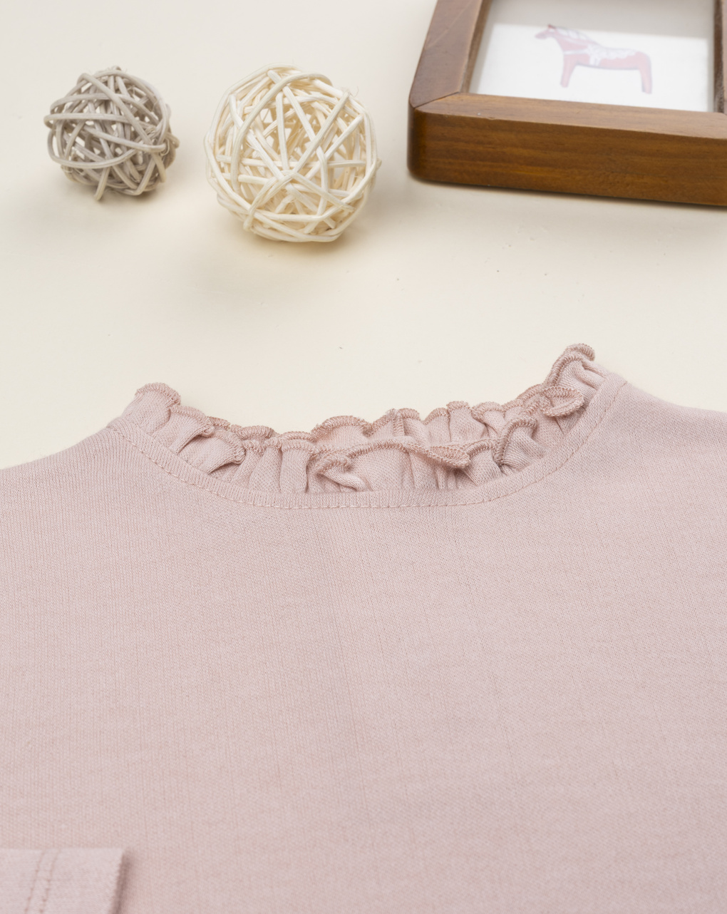 T-shirt manica lunga bimba rosa