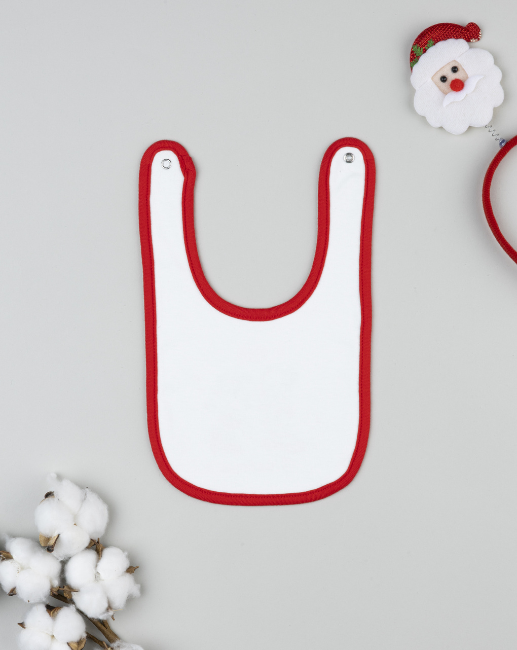 Bavaglino unisex natale mickey e minnie