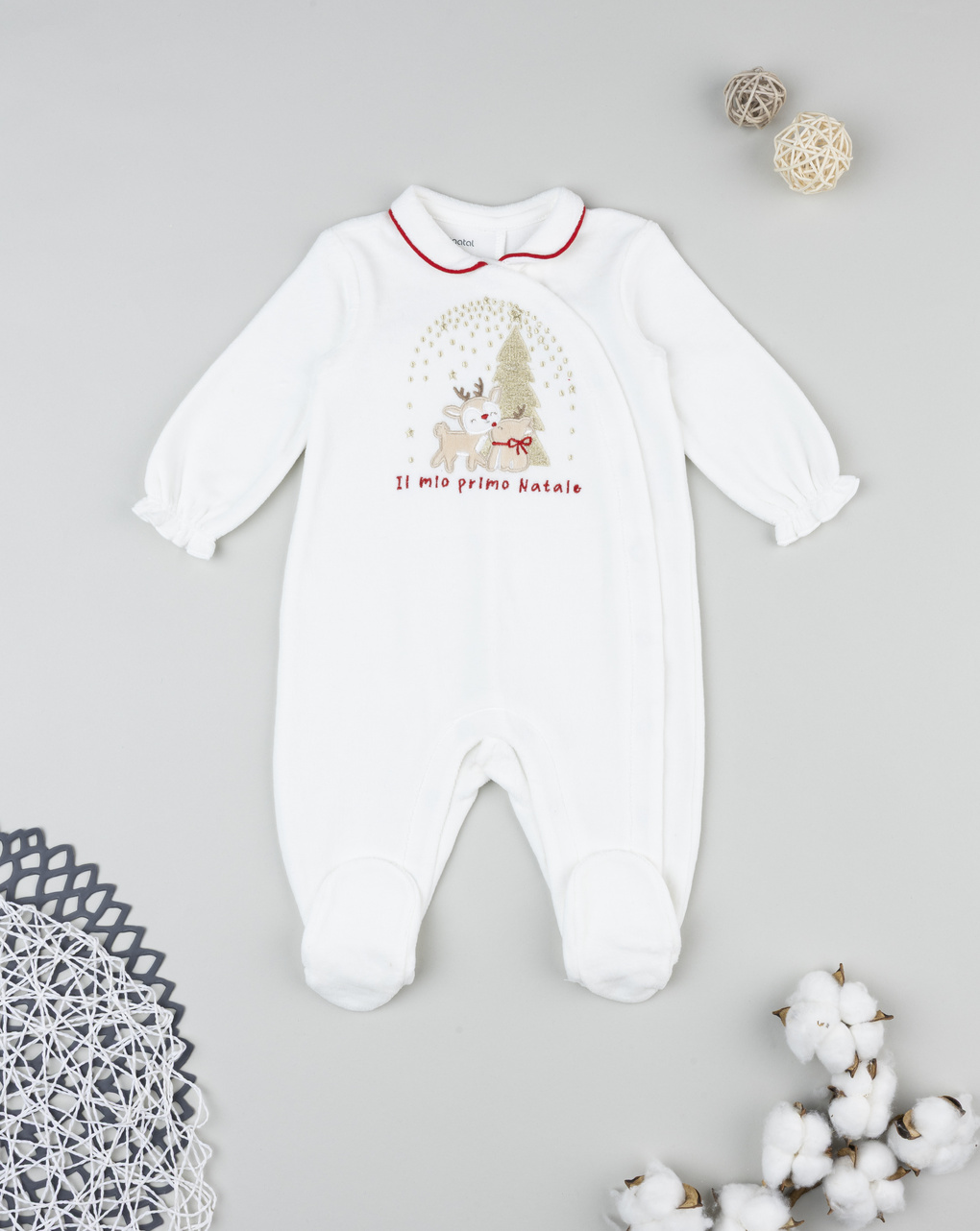 Tutina neonata panna natale