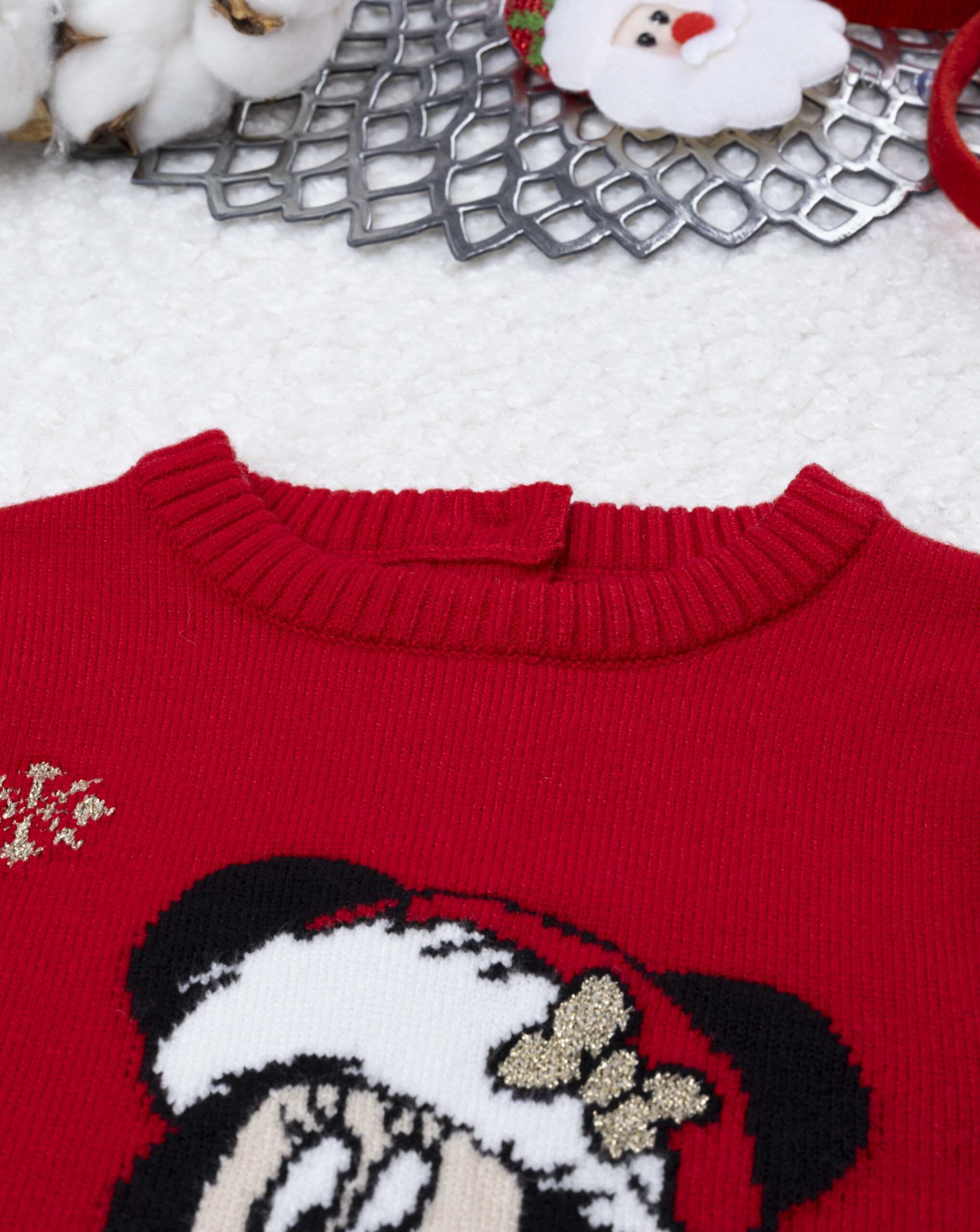 Maglione tricot disney minnie natale