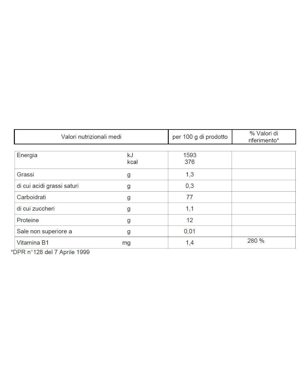 Semolino 400g - mellin
