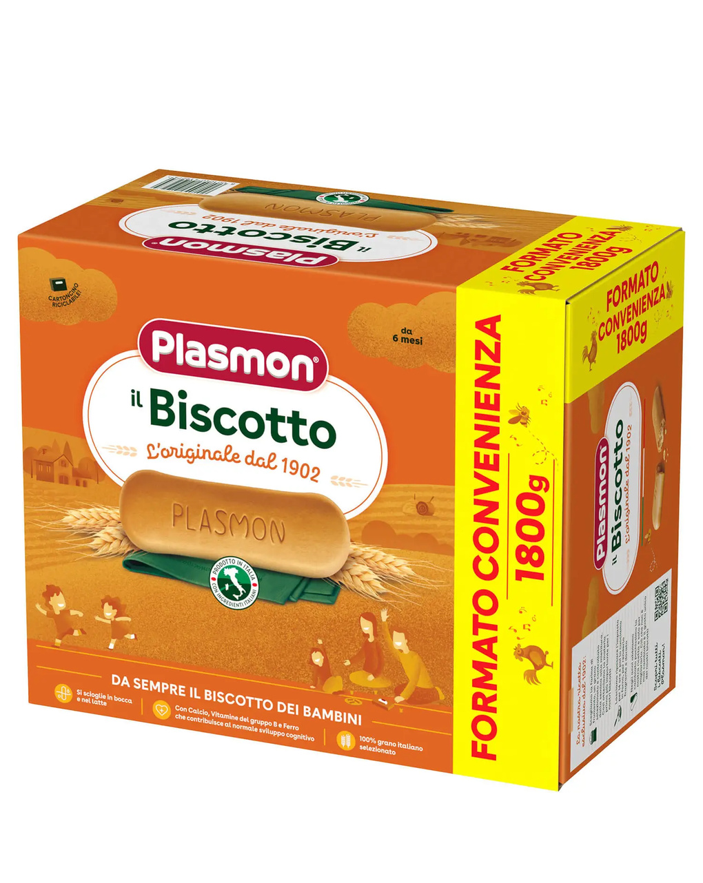 Biscotto classico 1800g - plasmon
