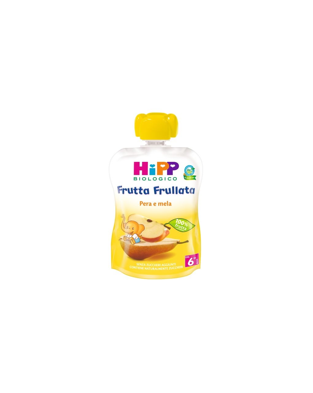 Frutta frullata pera e mela 90g - hipp