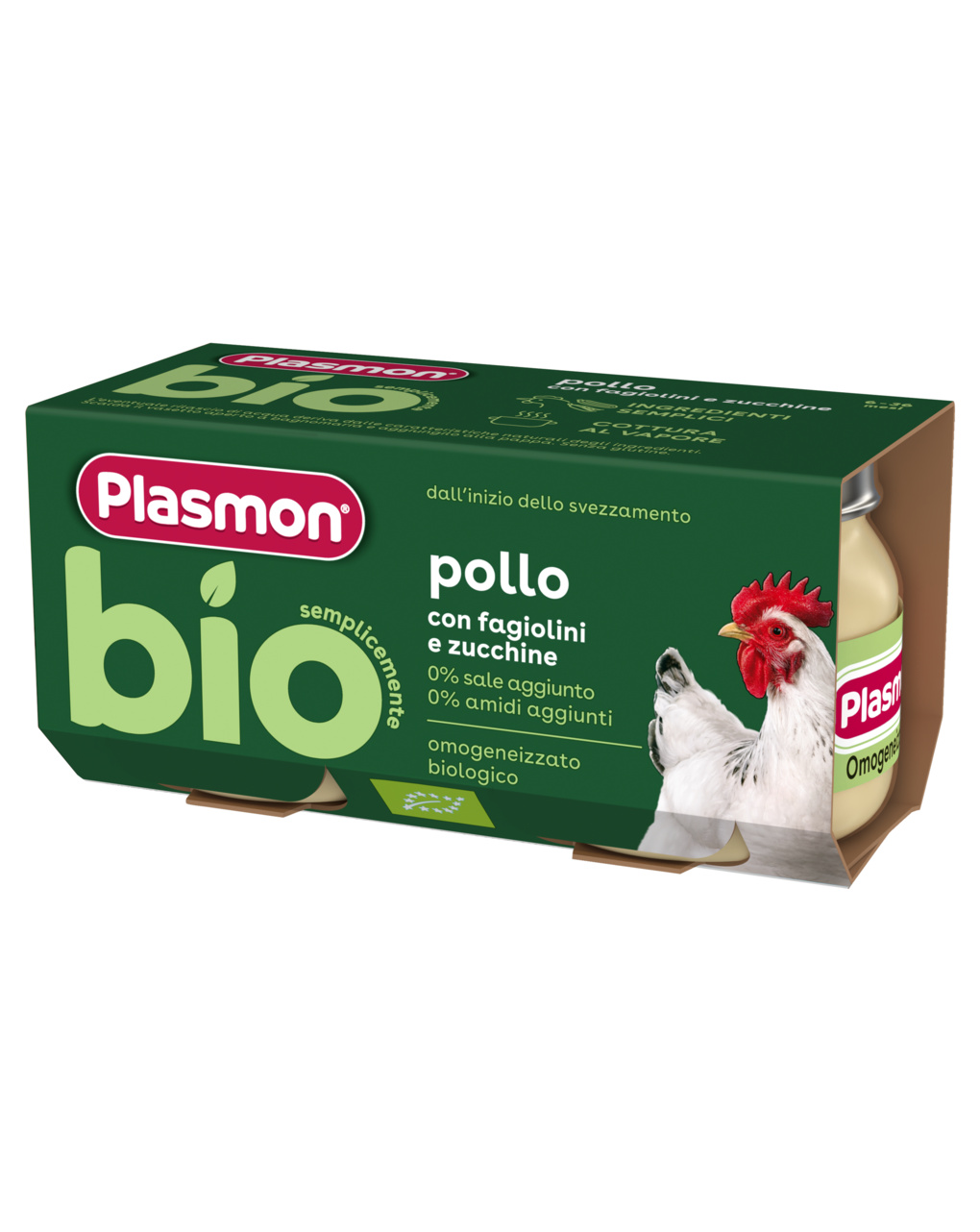 Omogeneizzato pollo bio 2x80 gr - plasmon