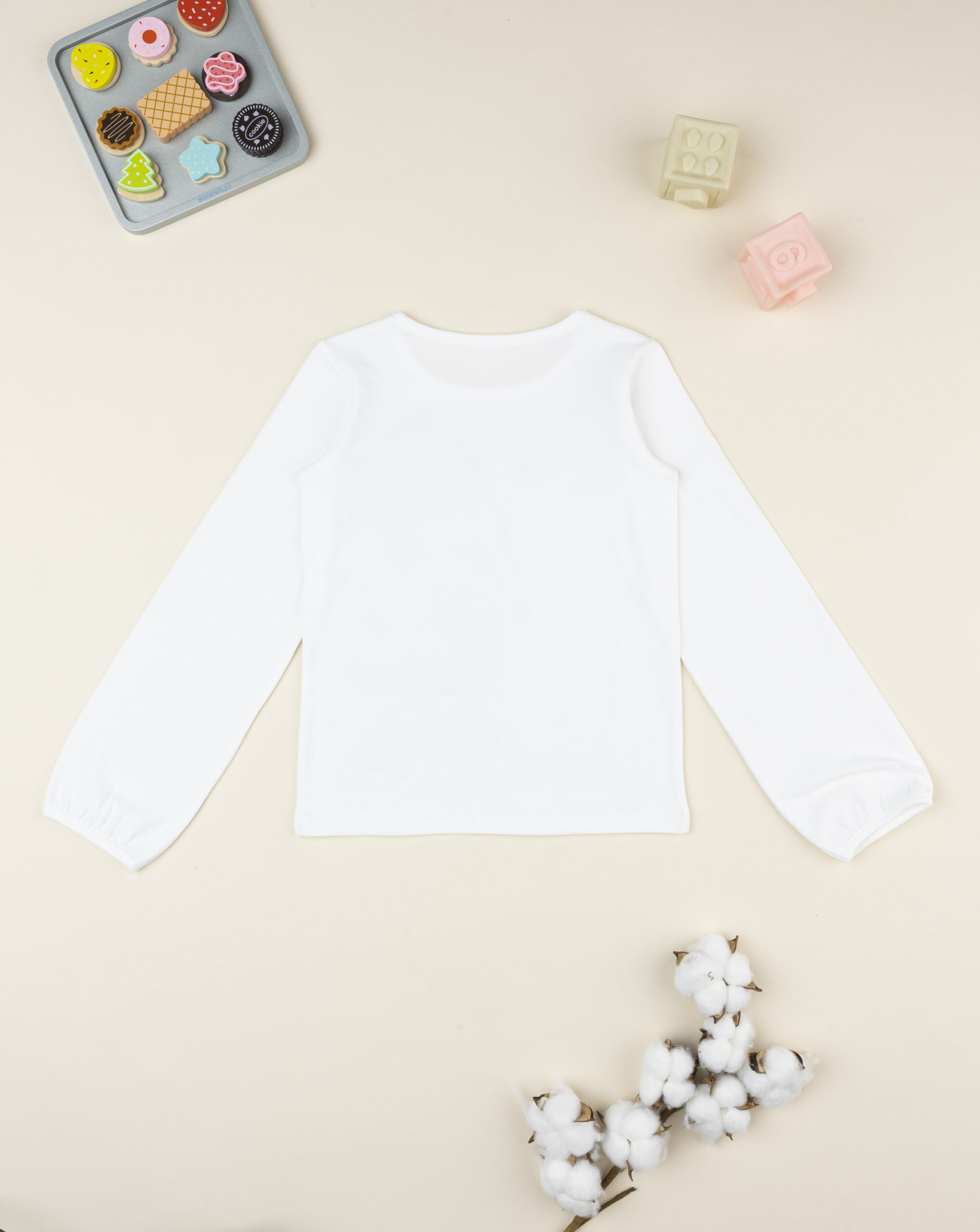 T-shirt bambina bianca disney minnie