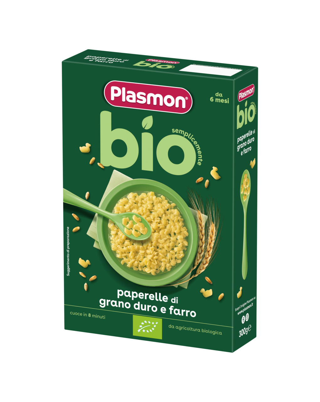 Pastina bio paperelle 6+ mesi | 300gr - plasmon