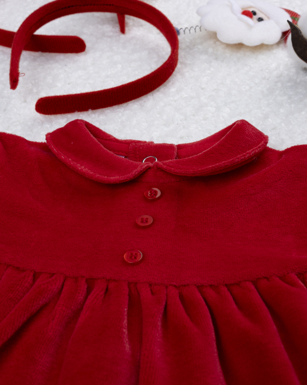 Completo vestito/collant bimba natale