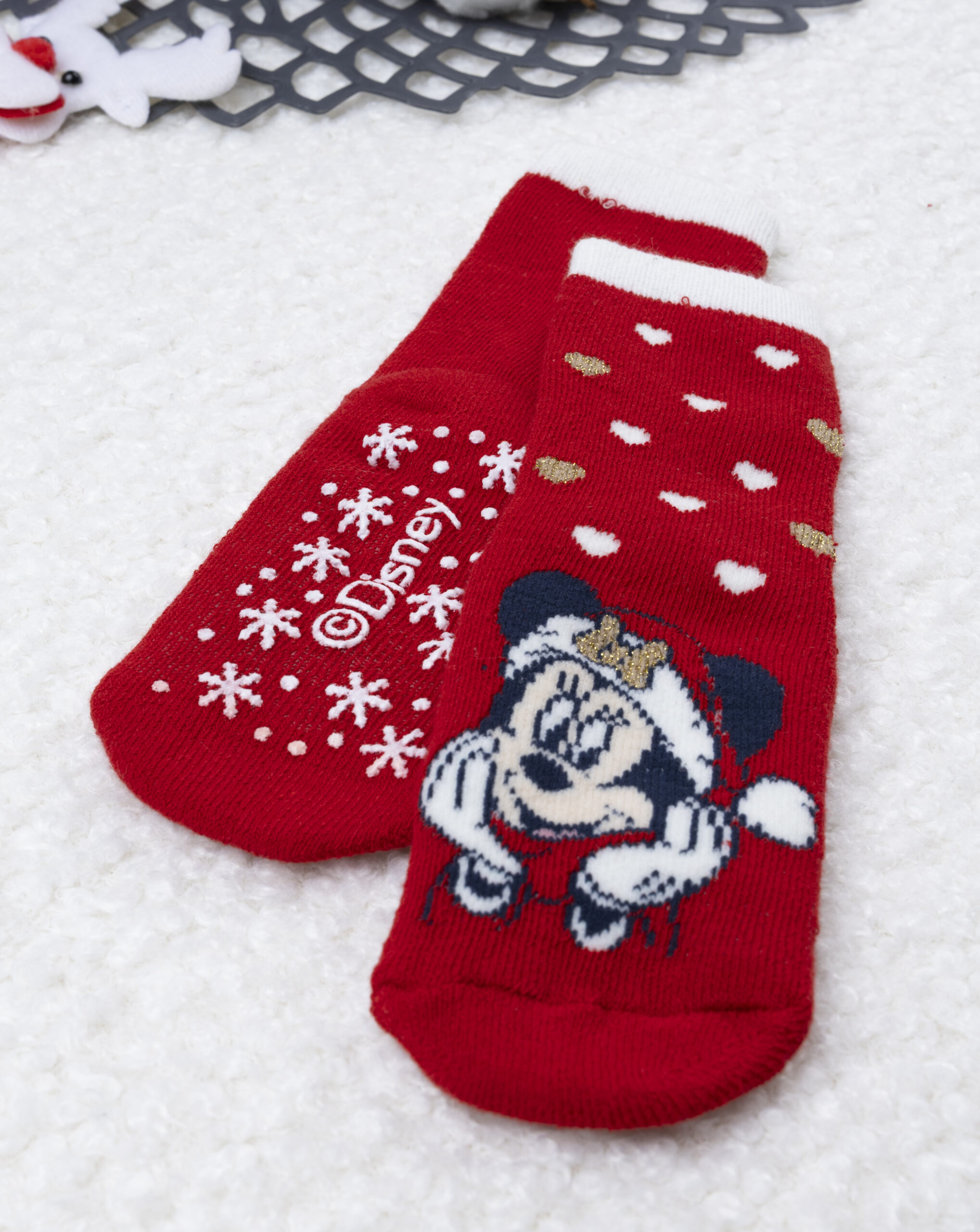 Antiscivolo bimba minnie natale