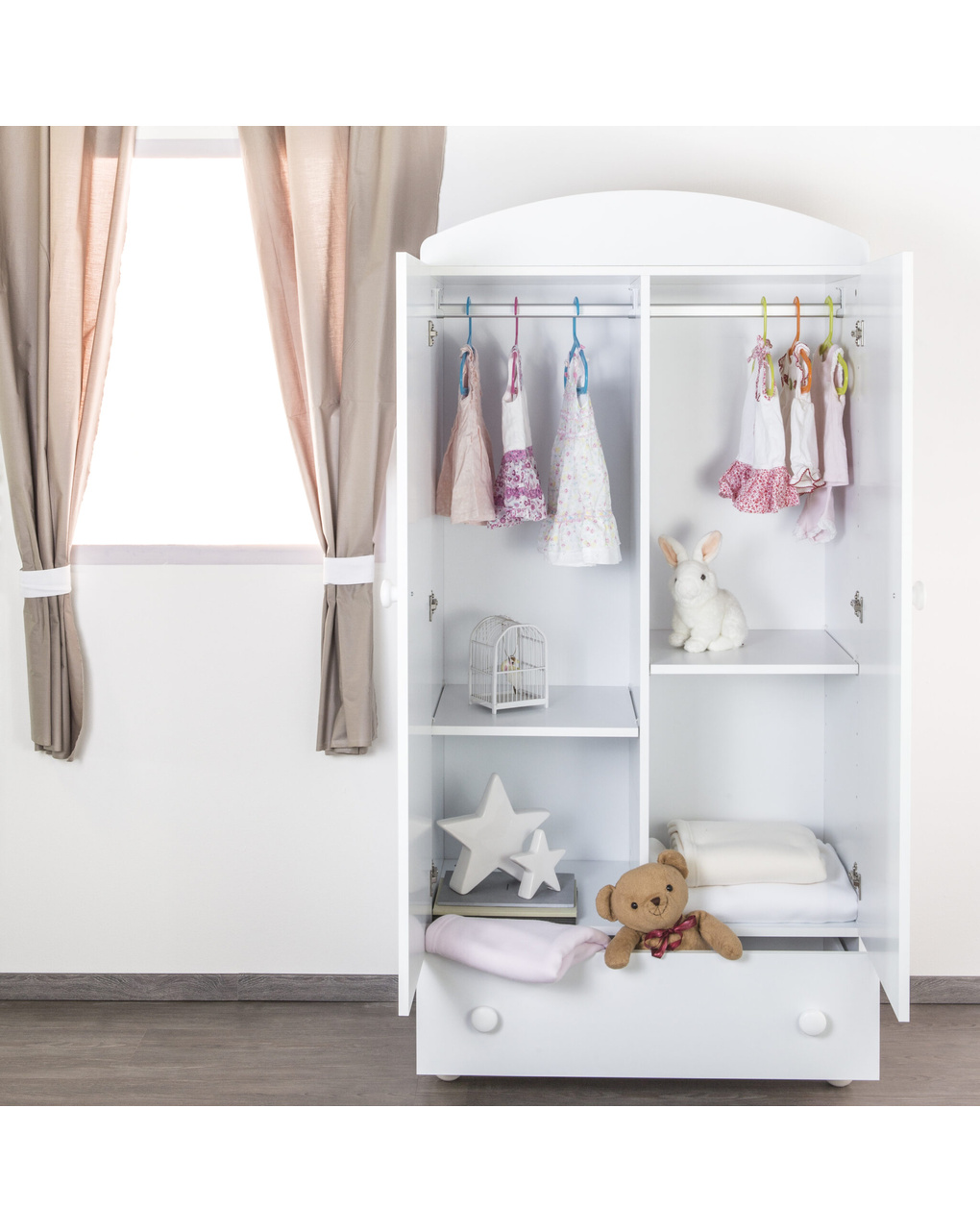 Armadio bear bianco - italbaby