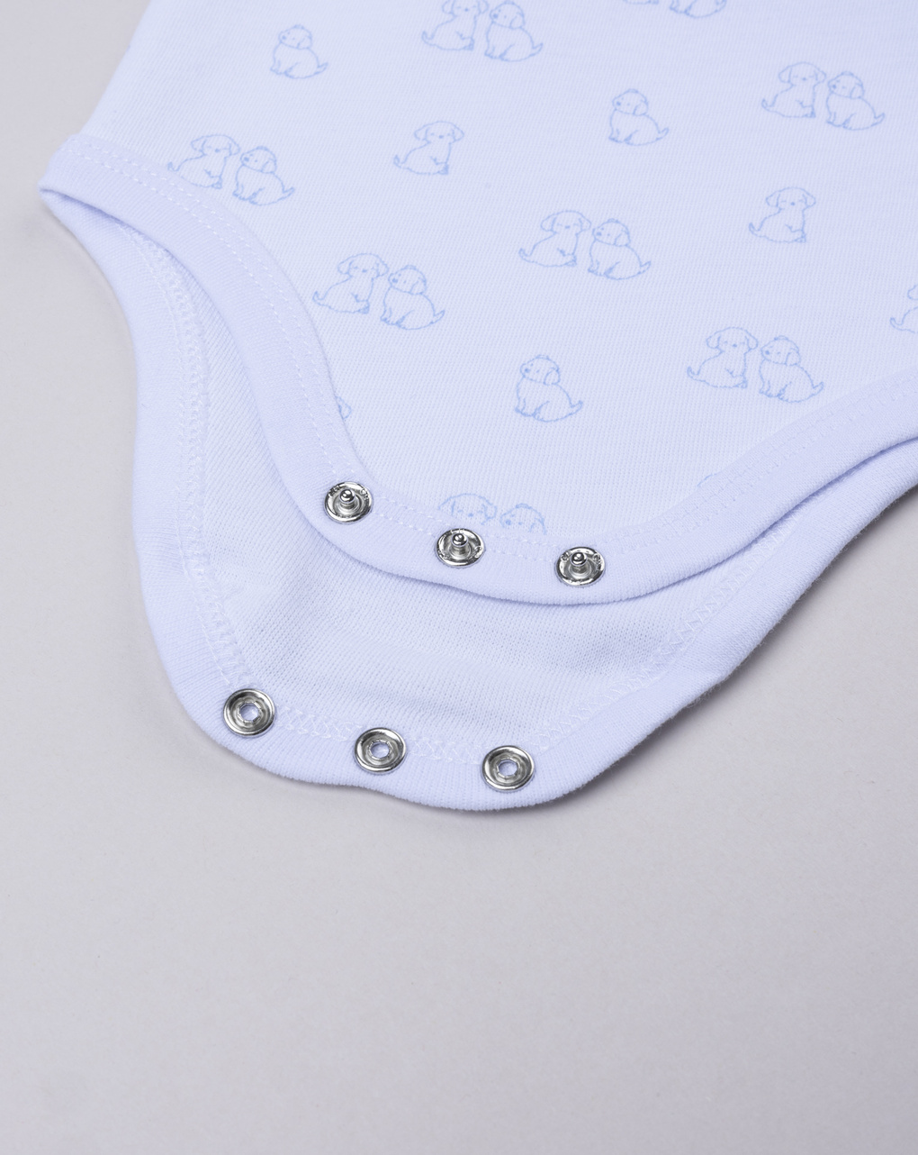 Pack 2 body manica lunga bianco/azzurro - corredino