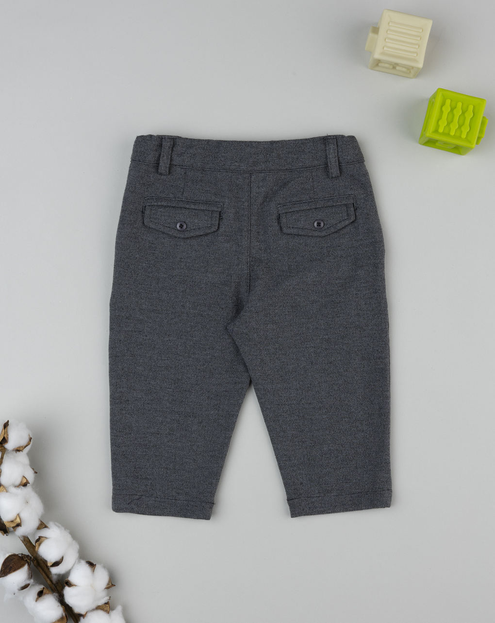 Pantalone bimbo grigio