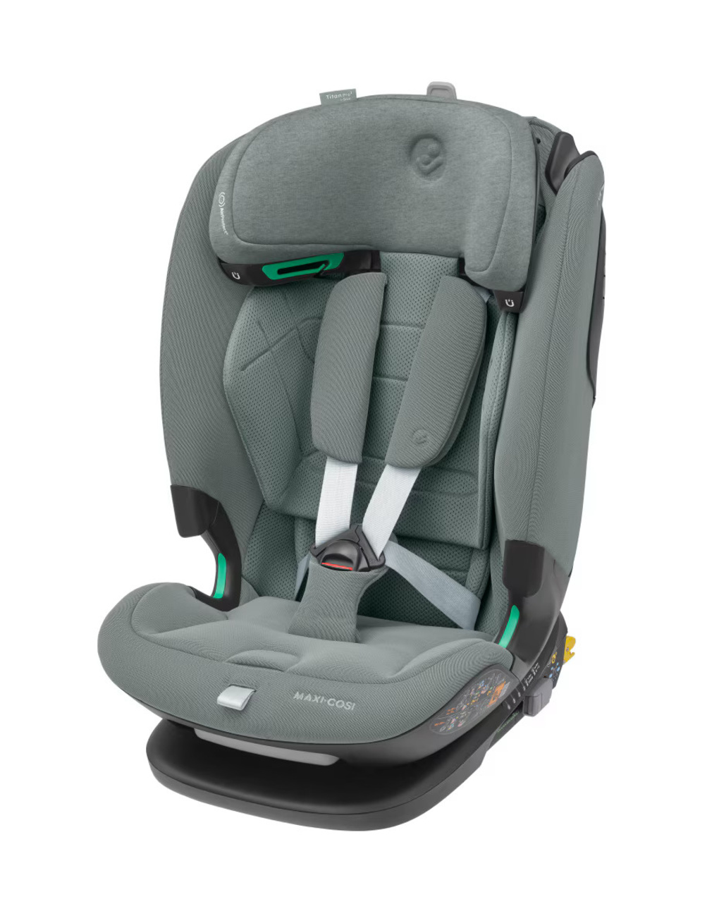 Seggiolino auto titan pro i-size authentic grey - maxi cosi