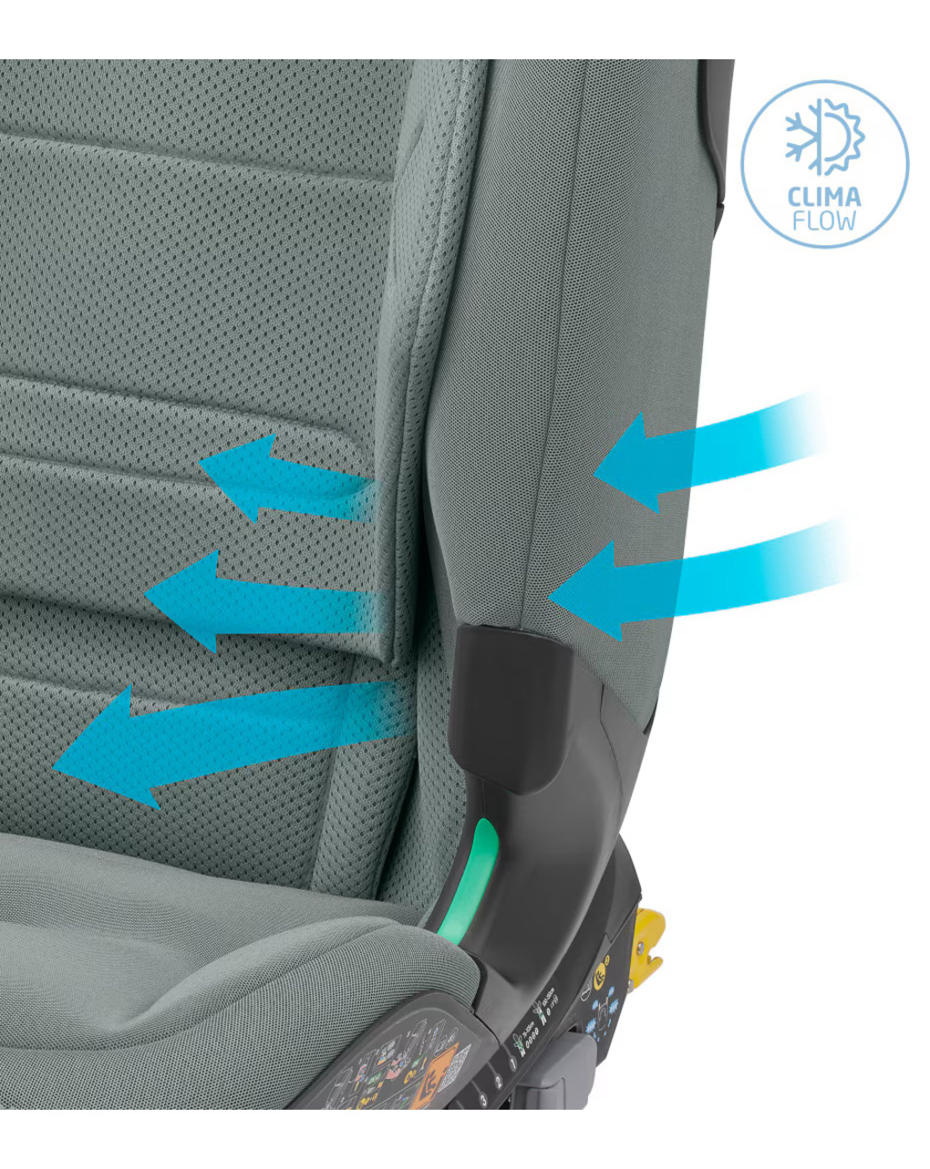 Seggiolino auto titan pro i-size authentic grey - maxi cosi