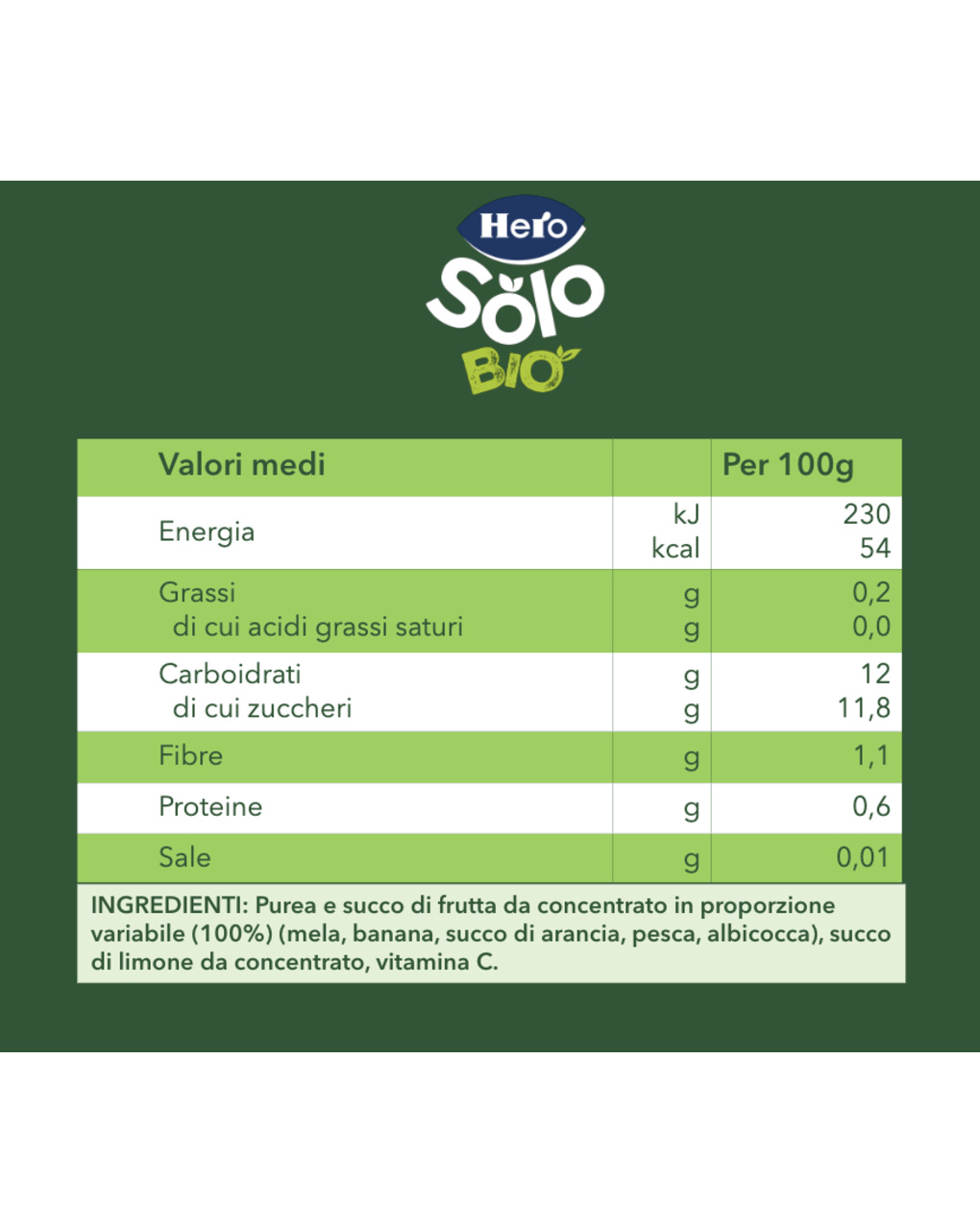 Pouch bluey mela banana pesca albicocca 100g - hero