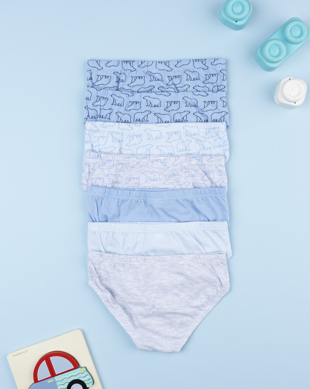 Pack 7 slip bimbo orsi