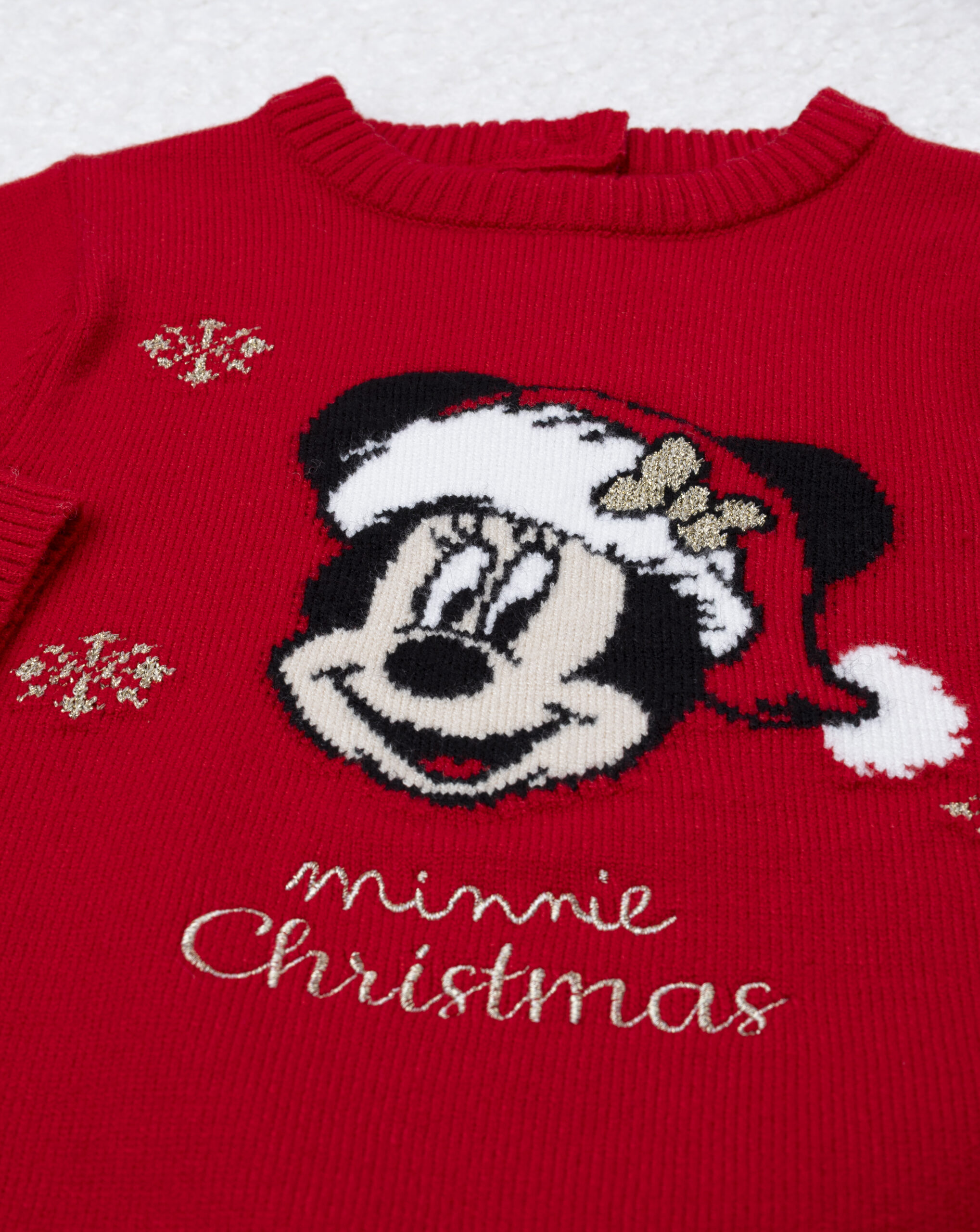 Maglione tricot disney minnie natale