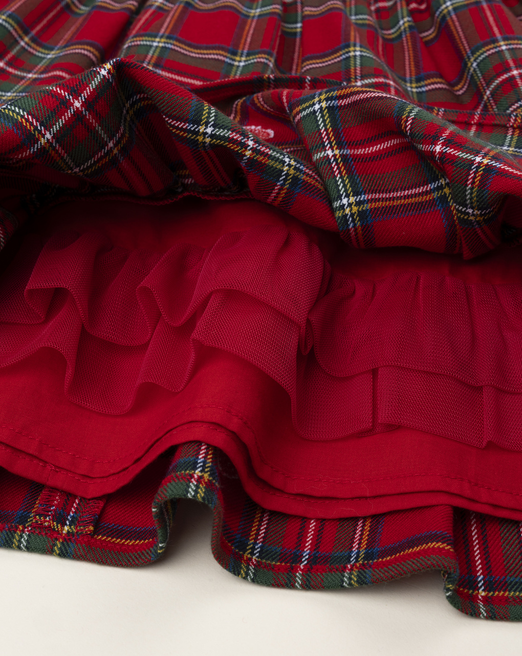 Abito tartan bambina