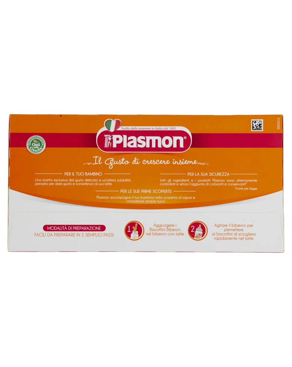 Biscotto biberon primi mesi 600g - plasmon