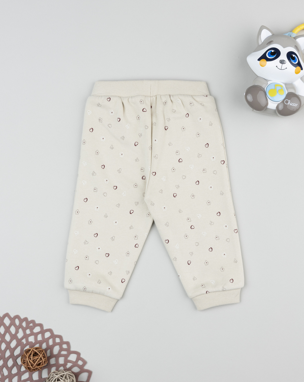 Pantalone bimba beige allover
