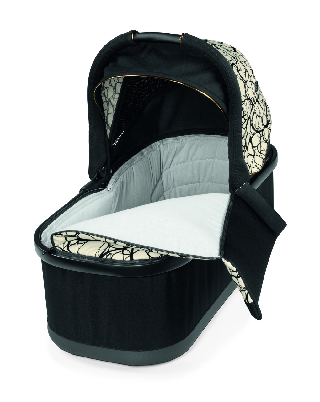 Navicella ypsi bassinet - graphic gold - peg perego