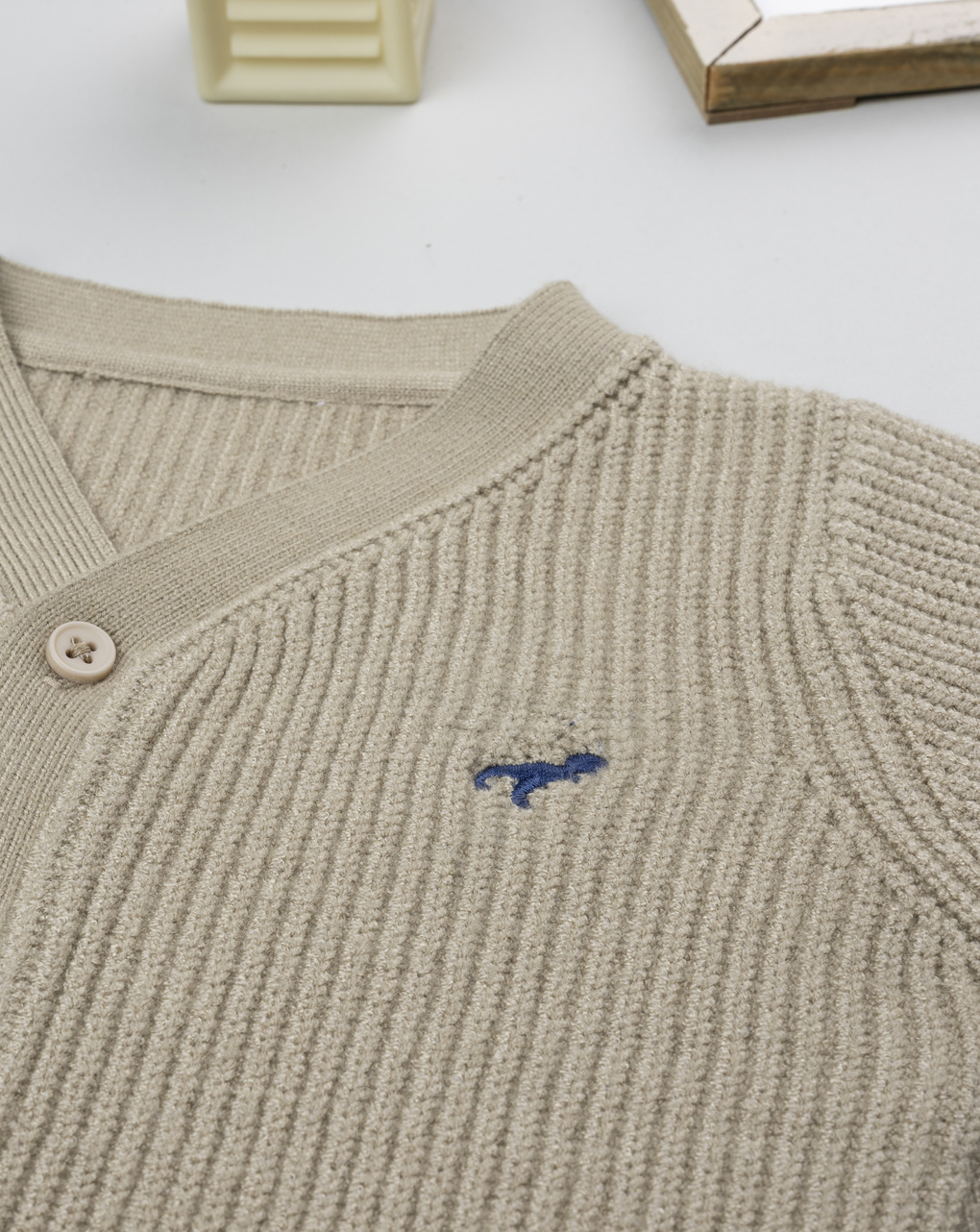 Cardigan bimbo beige