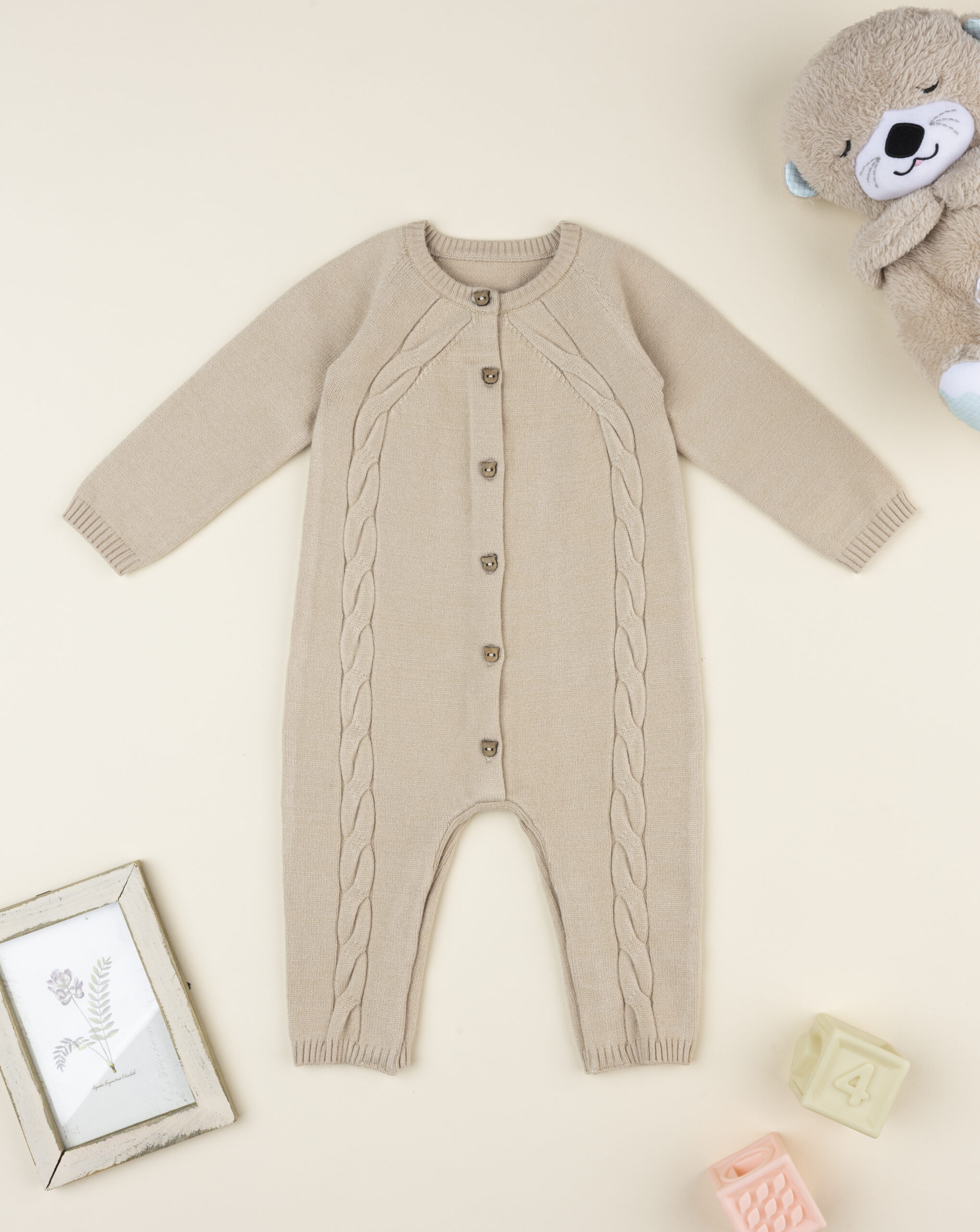 Tutina bimbo beige