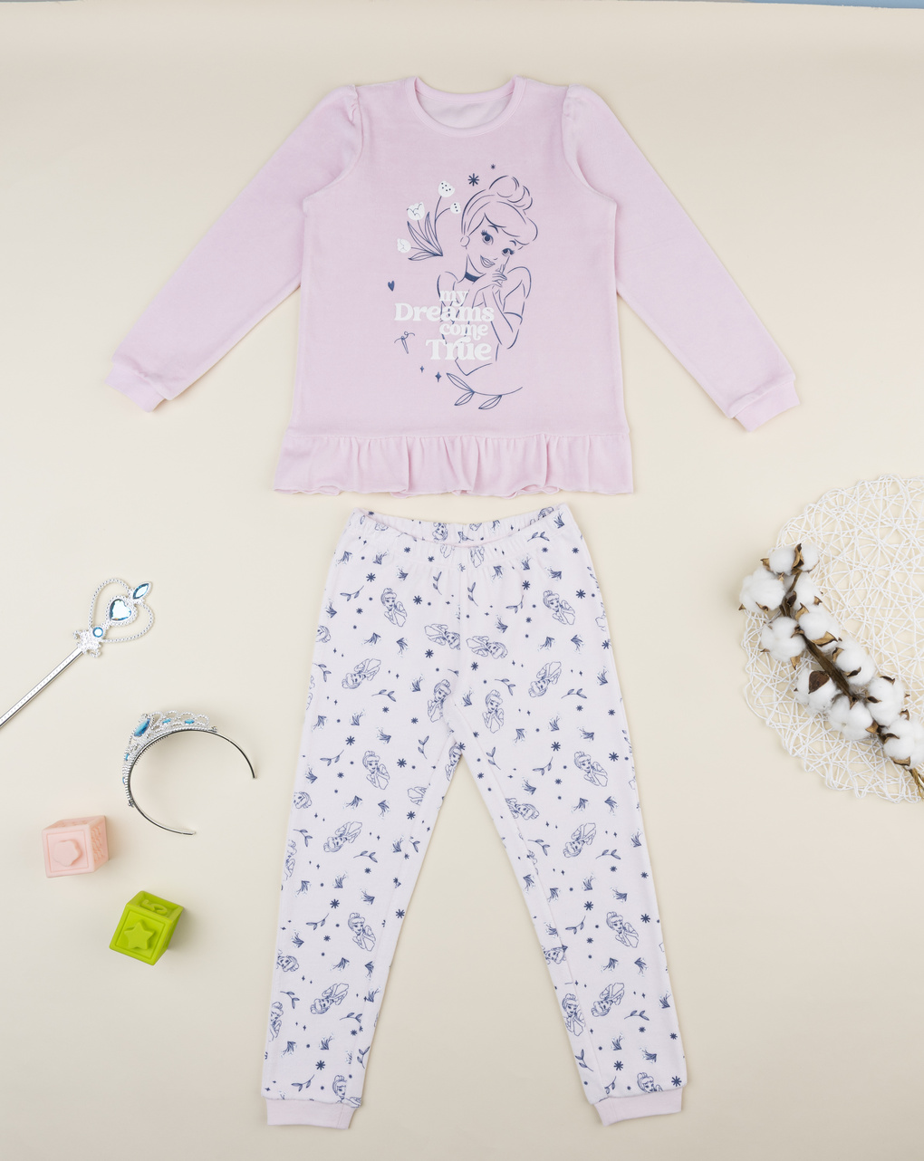 Pigiama bimba cenerentola