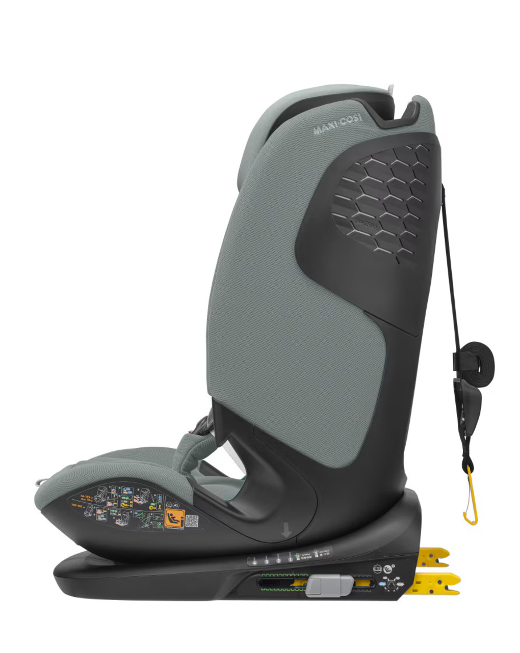 Seggiolino auto titan pro i-size authentic grey - maxi cosi