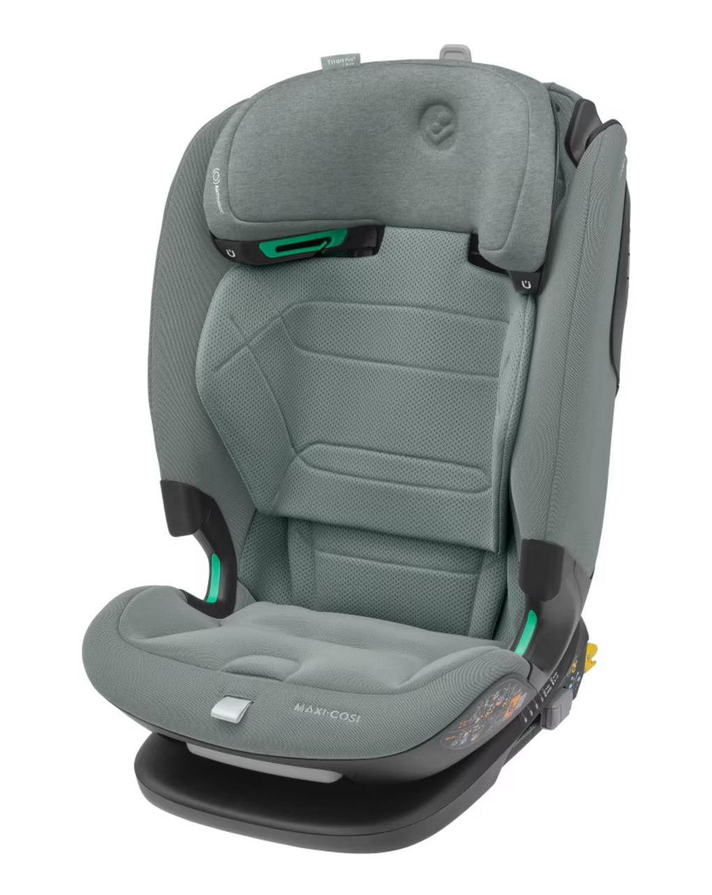 Seggiolino auto titan pro i-size authentic grey - maxi cosi