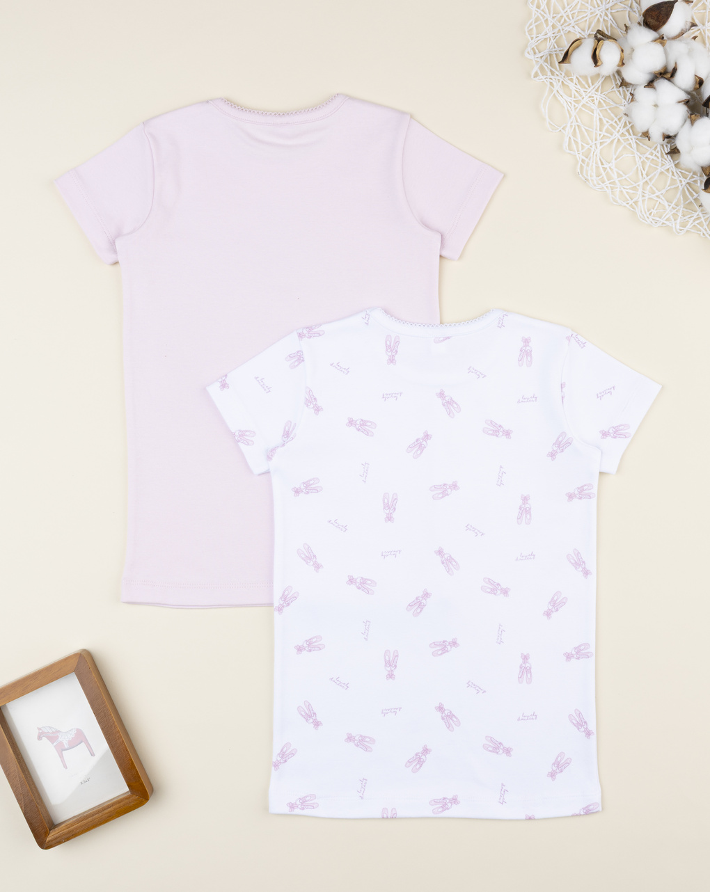 Pack 2 t-shirt bimba ballo