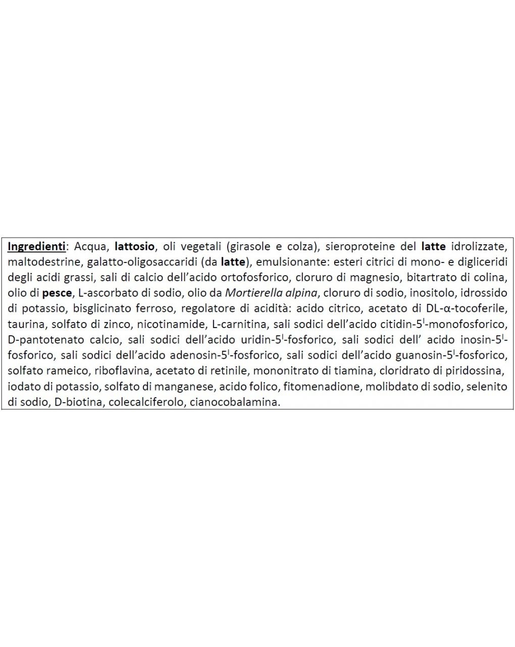 Latte liquido 0 expert 470ml - humana