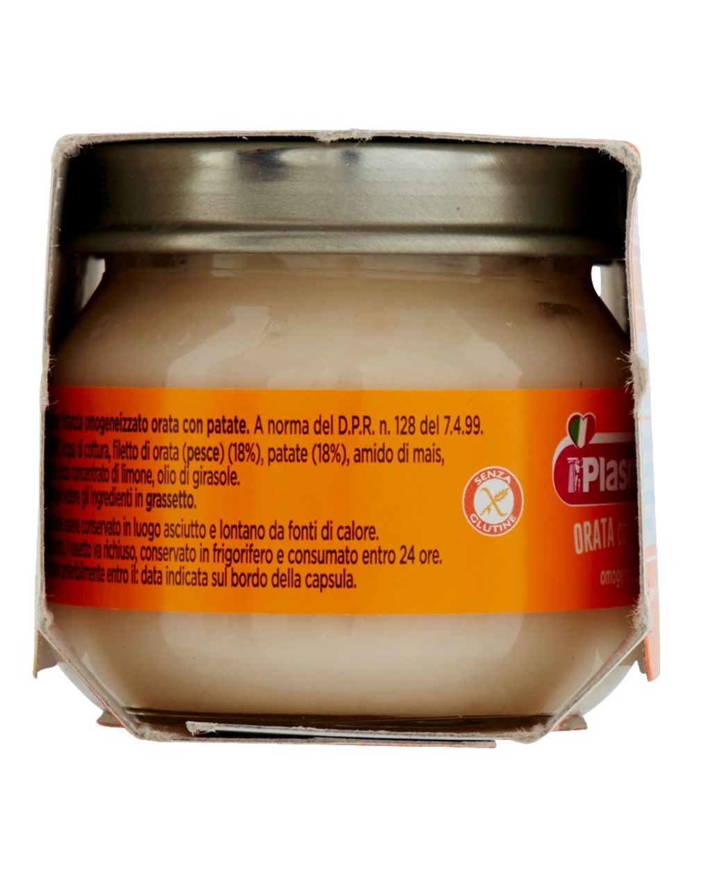 Omogeneizzato orata con patate - 4x80g - plasmon