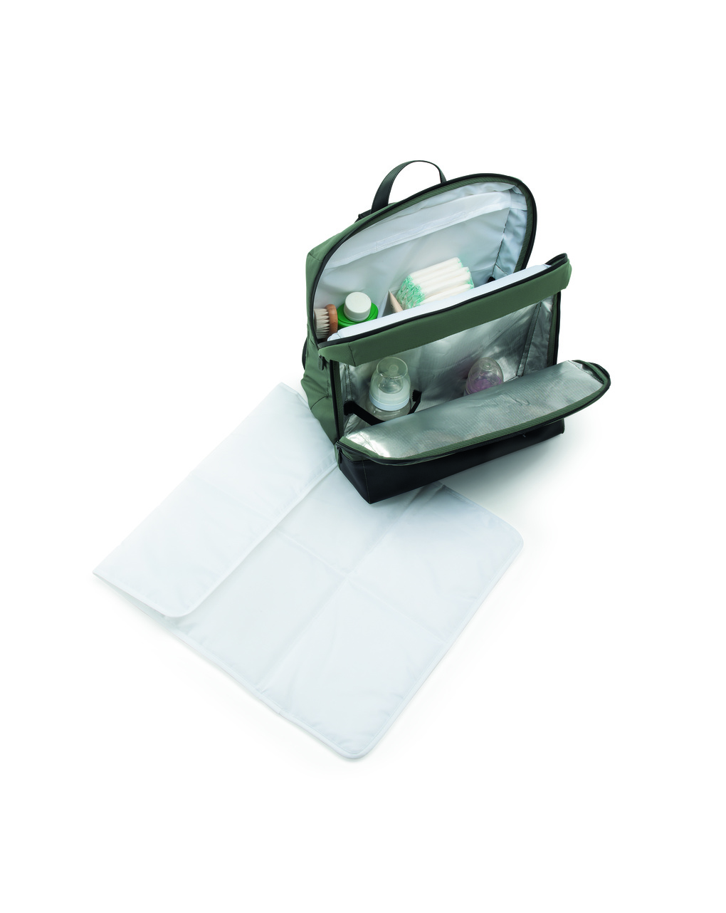 Borsa mamma con fasciatoio pretty zaino - desert -  foppapedretti