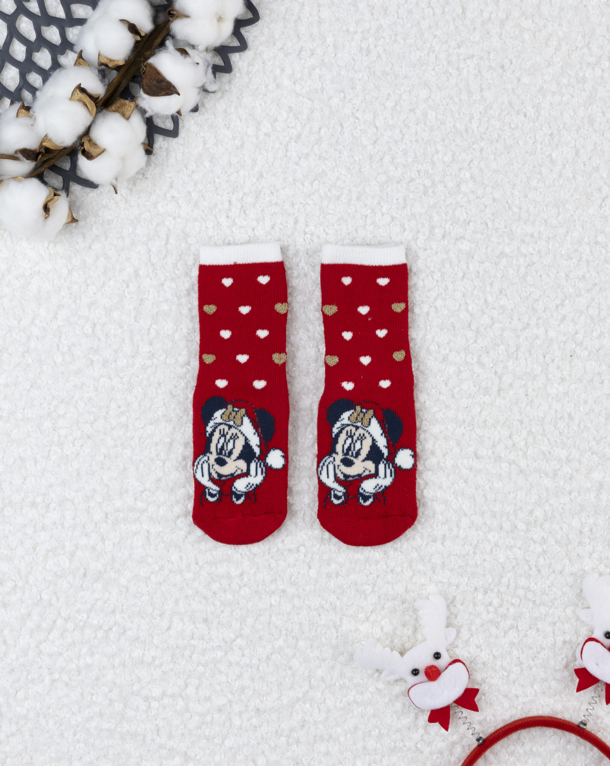 Antiscivolo bimba minnie natale