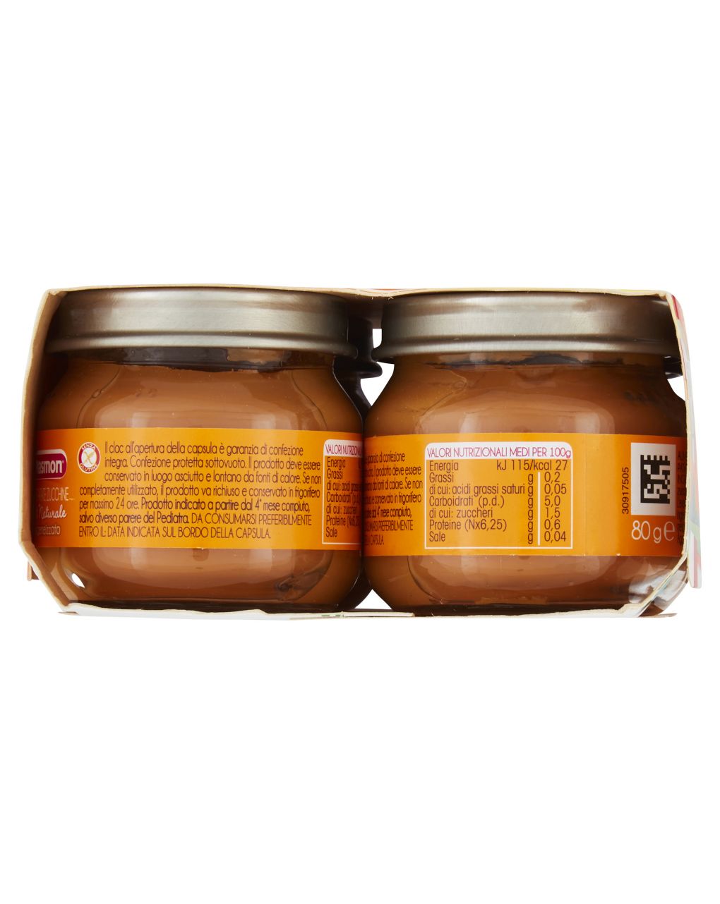 Omogeneizzato carote, patate e zucchine 4x80g - plasmon