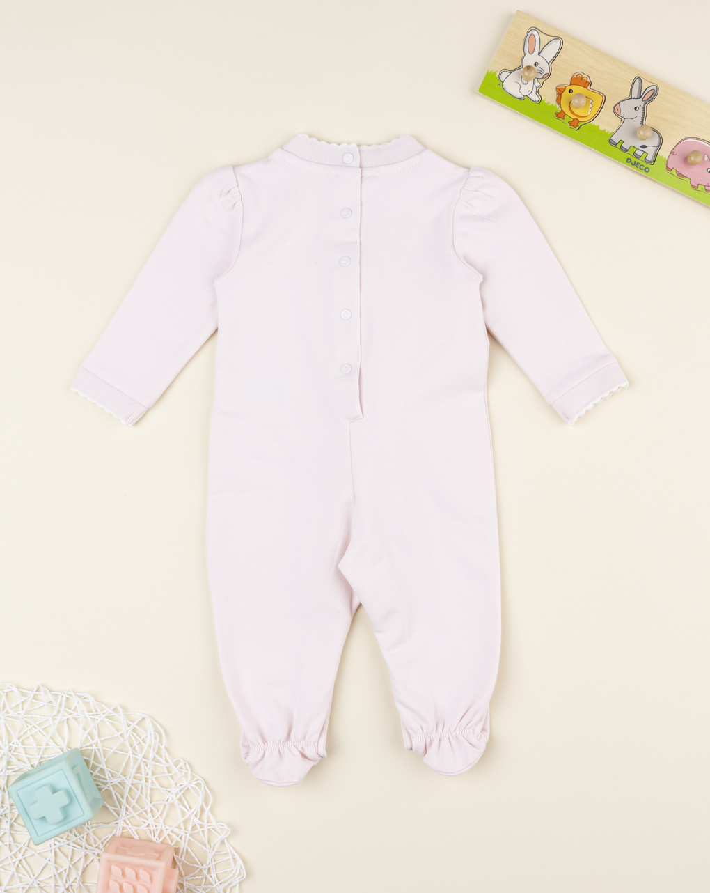 Tutina bimba rosa coniglietto