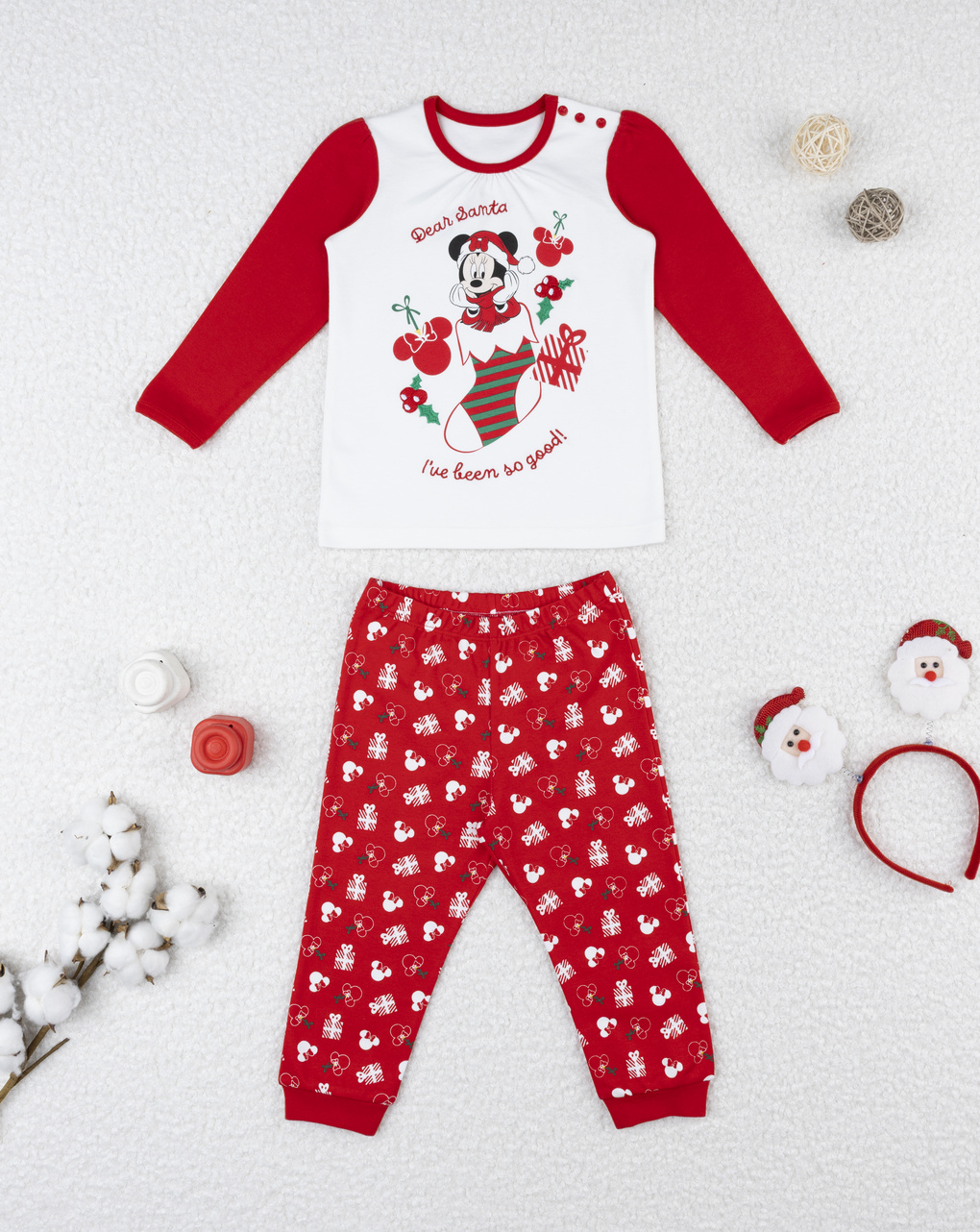 Pigiama bimba minnie - natale