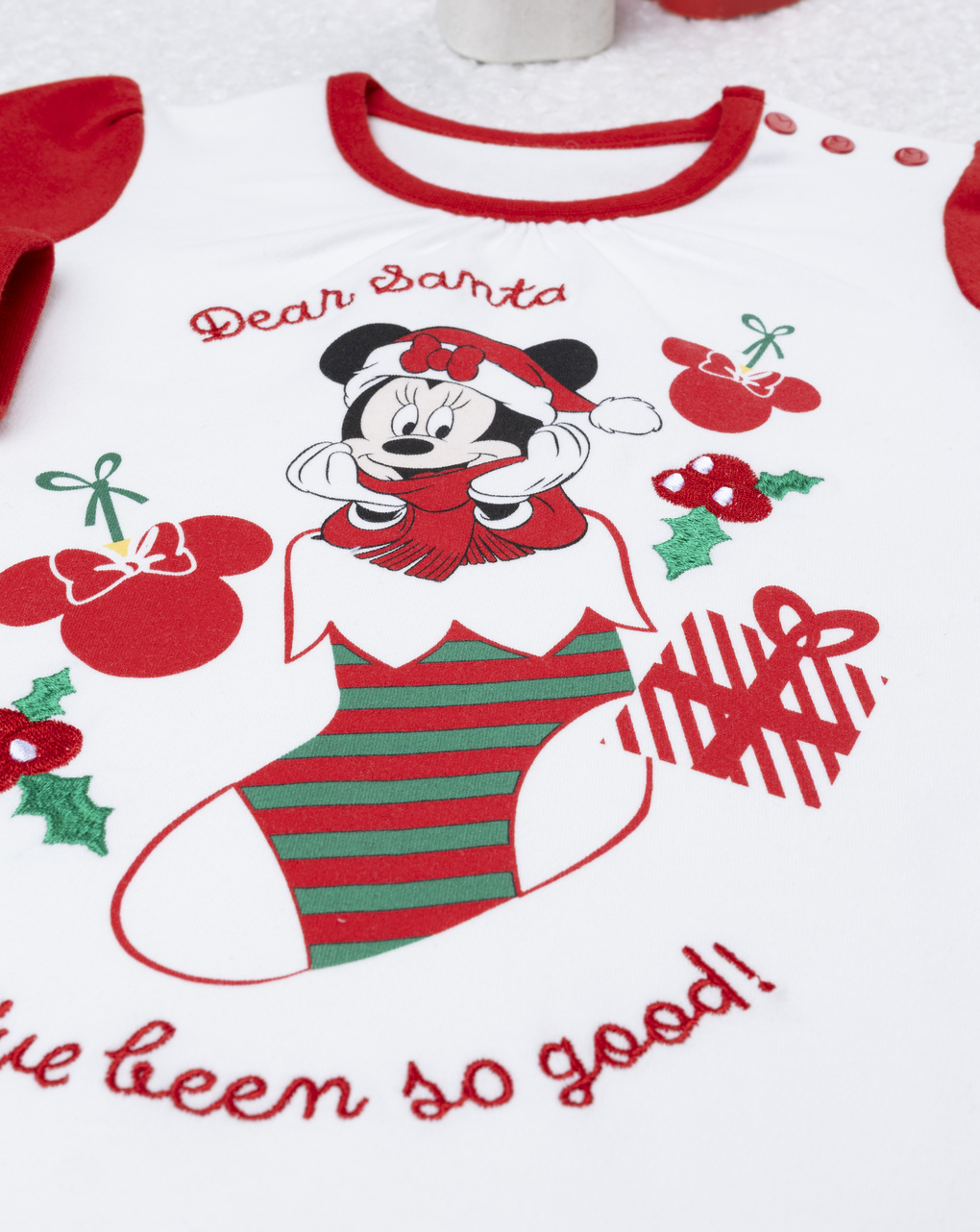 Pigiama bimba minnie - natale