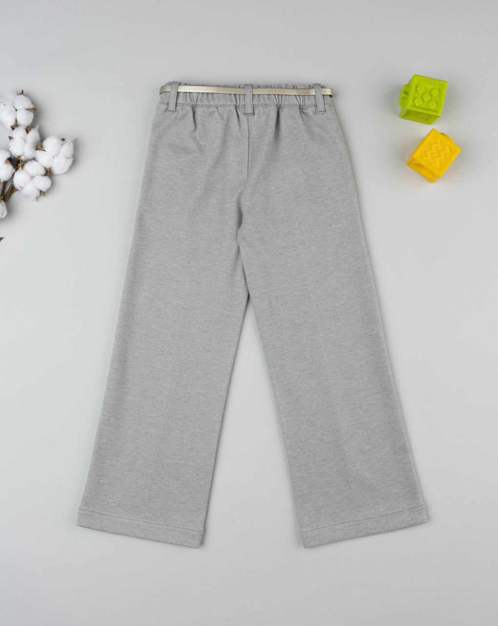 Pantalone bimba grigio