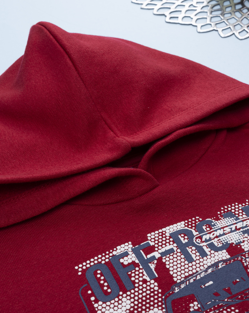 Completo jogging bimbo bordeaux/blu