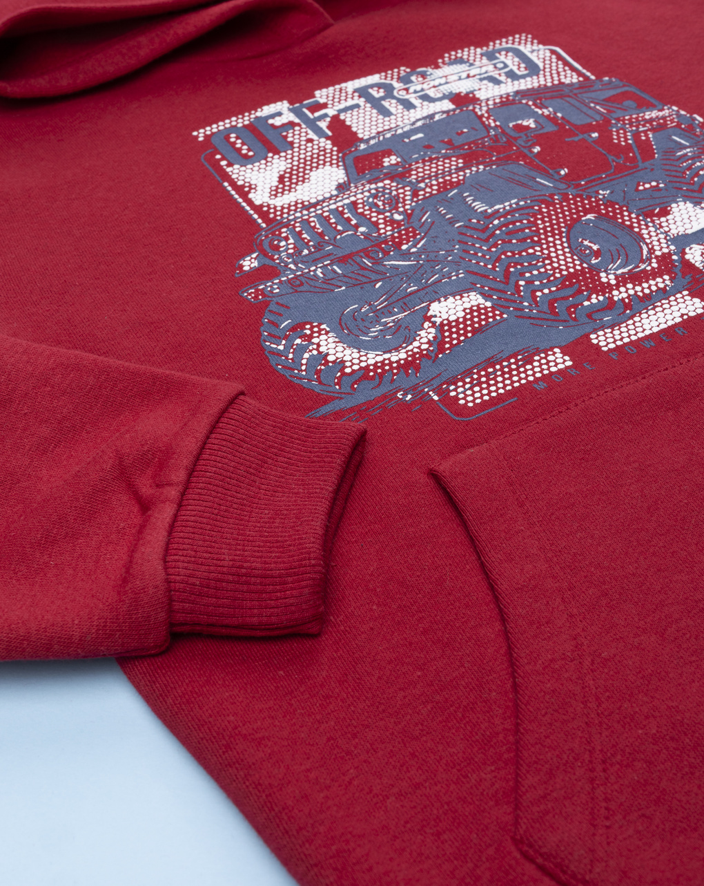 Completo jogging bimbo bordeaux/blu