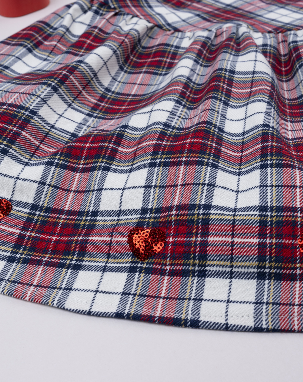Abito bimba tartan