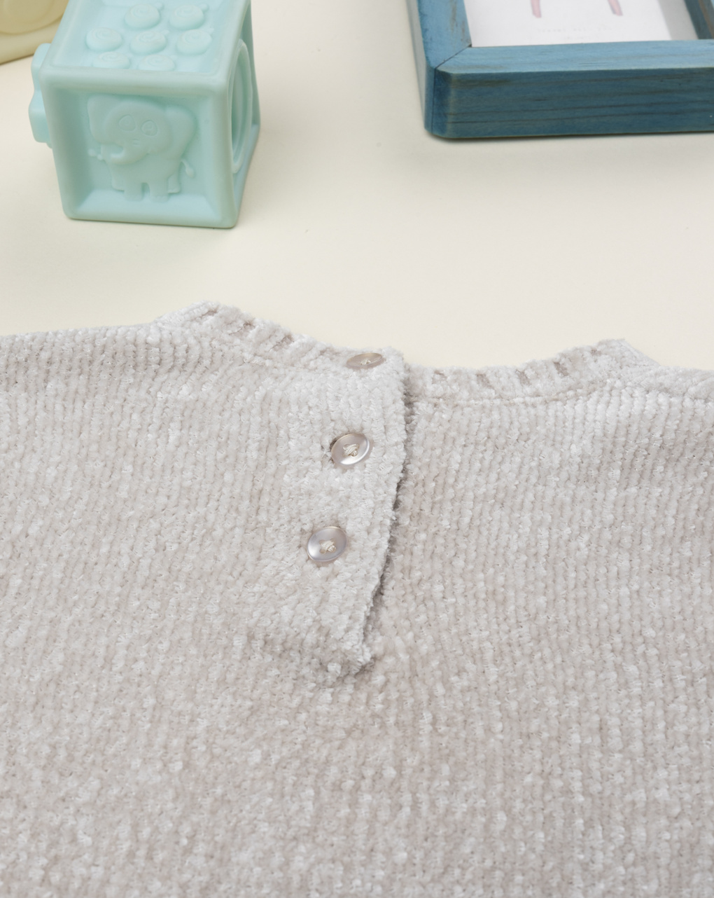 Maglia bimba beige coniglietto